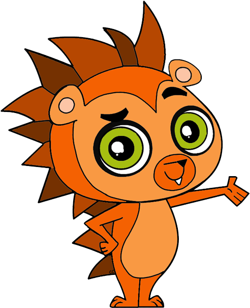 Littlest Pet Shop - Littlest Pet Shop Russell Png (500x610), Png Download