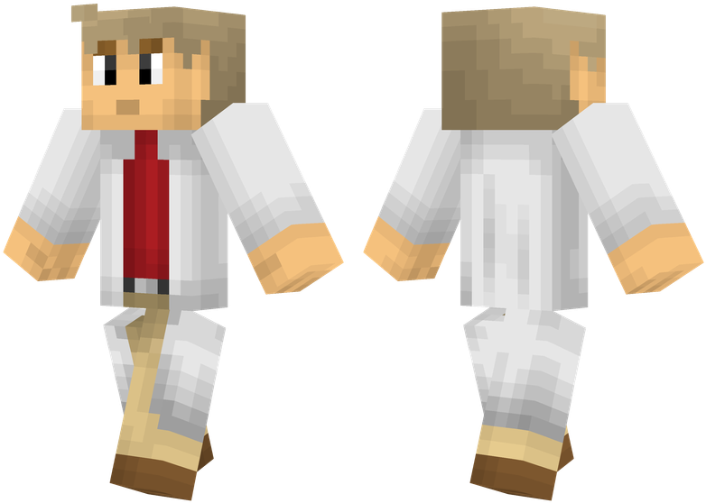 Professor Oak - Pokemon Professor Minecraft Skin (804x576), Png Download