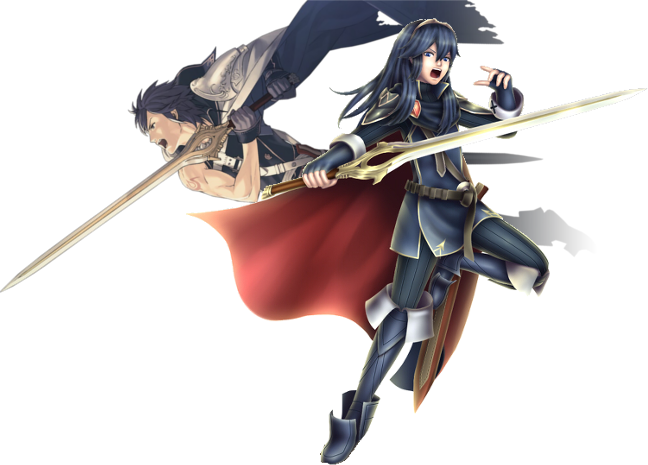 Chrom-lucina - Fire Emblem Awakening Strategy Guide & Game Walkthrough (648x465), Png Download