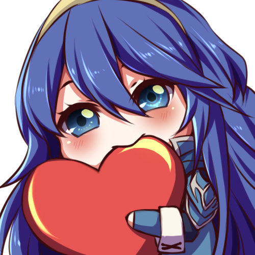New Fire Emblem, Fire Emblem Fates, Fire Emblem Shadow - Lucina Heart (500x500), Png Download