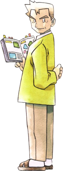 Immagini - Pokemon Professor Oak (218x590), Png Download