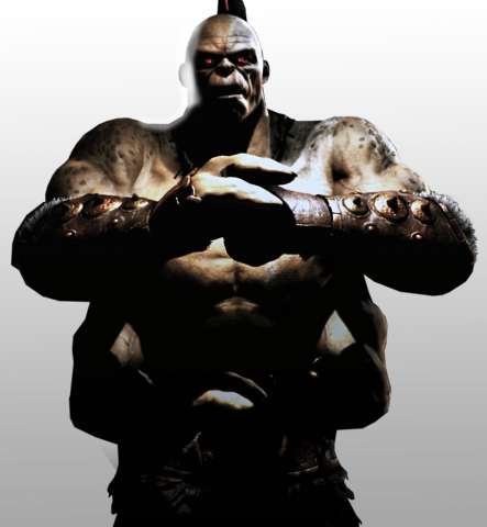 New Goro Mkx Render Final Forever Extreme - Goro (443x480), Png Download