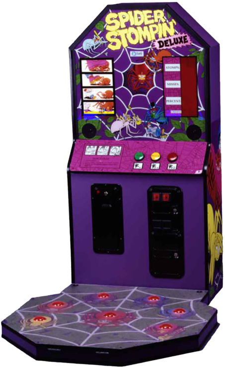 Spider Stomp Arcade Game (457x750), Png Download
