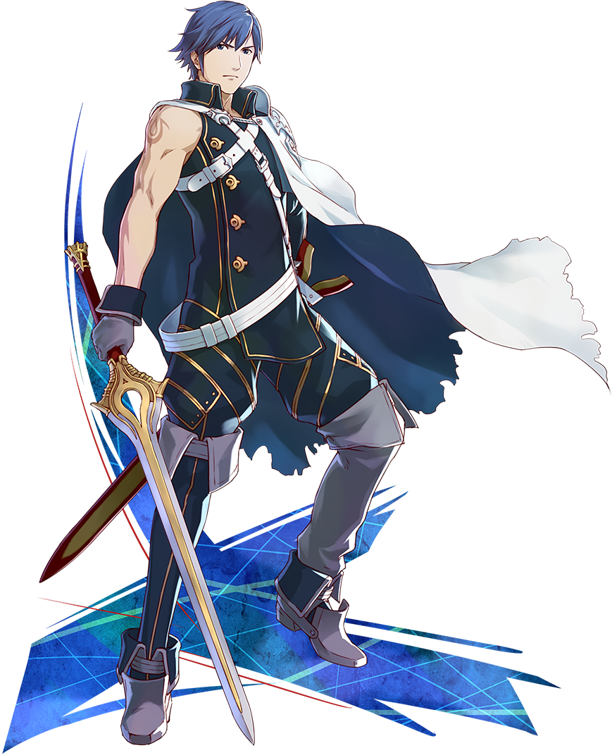 [tgs 15] Project X Zone - Chrom Fire Emblem (869x1072), Png Download