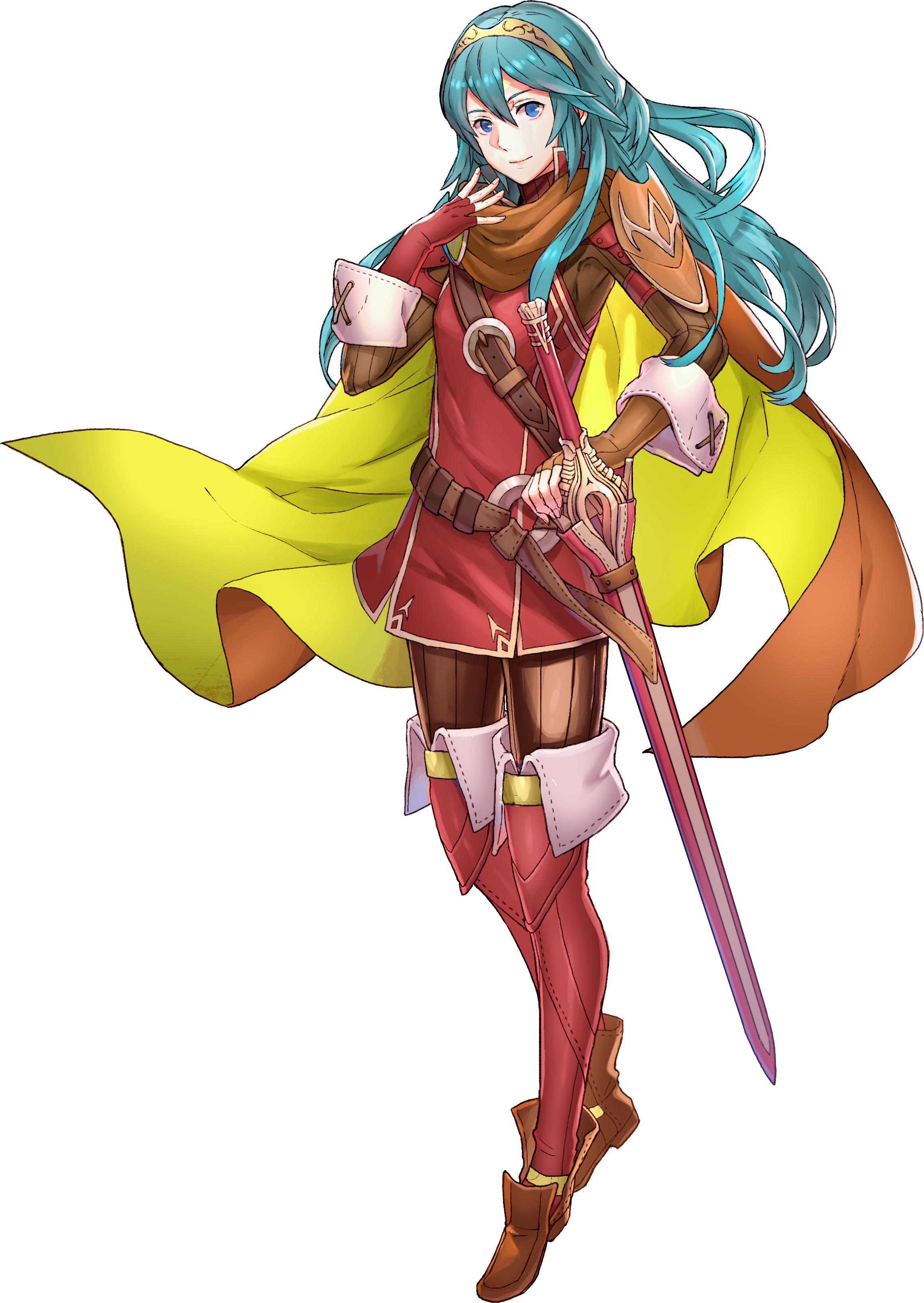 Art/fan Arthey - Lucina Fire Emblem Heroes (2318x3269), Png Download
