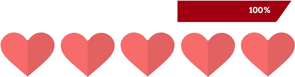 100 Trans E1498579205949 - Heart (1024x296), Png Download