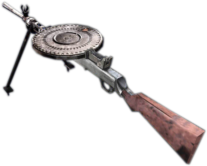 Dp-28 3rd Person Fh - Call Of Duty Dp 28 (911x711), Png Download