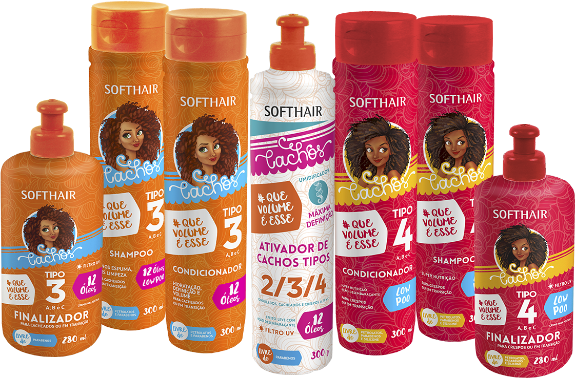 Linha Cachos Complet - Linha Cachos Soft Hair (1200x1200), Png Download