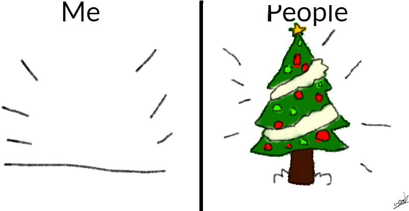 Me Vxs Peeps - Christmas Tree (866x412), Png Download