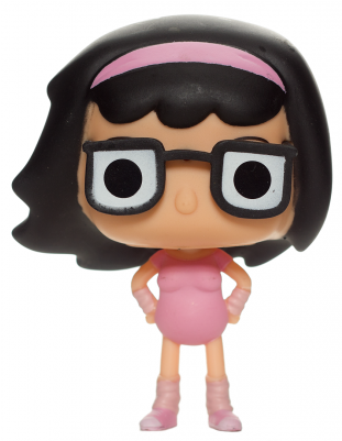 Bob's Burgers Figurine - Buttloose Tina Pop (400x400), Png Download