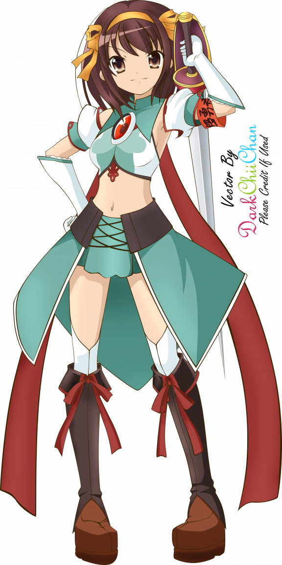 Large Animepaper Scans The Melancholy Of Haruhi Suzumiya - Melancholy Of Haruhi Suzumiya Game (576x1151), Png Download