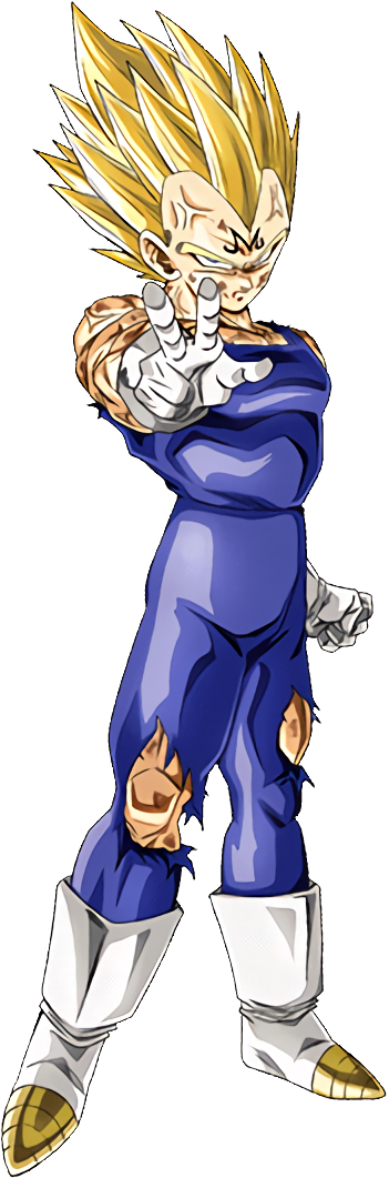 #dokkanbattle [the Final Clash] Majin Vegeta Hd Version - Final Clash Majin Vegeta (852x1136), Png Download