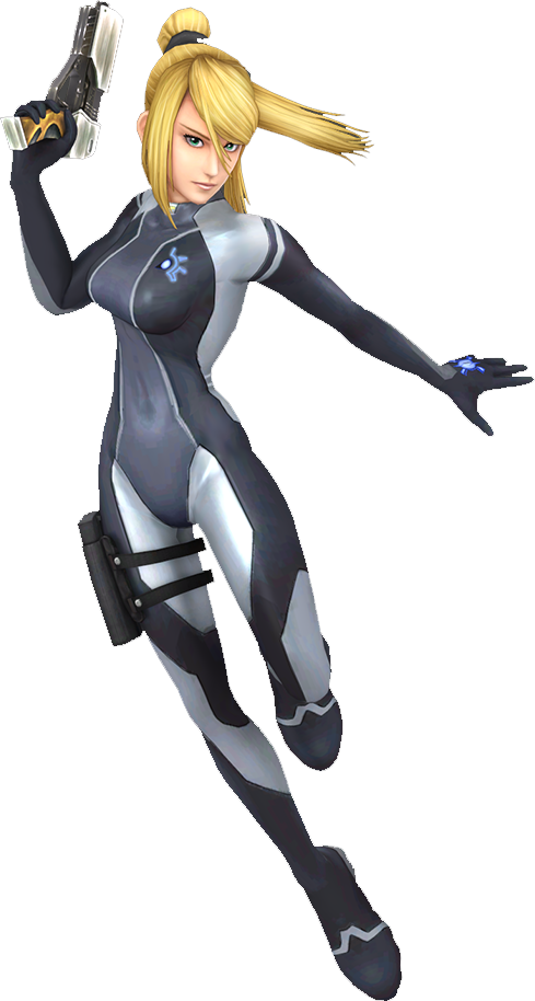 Beautiful Zero Suit Samus Renders By The Pmdt - Samus Aran (489x914), Png Download