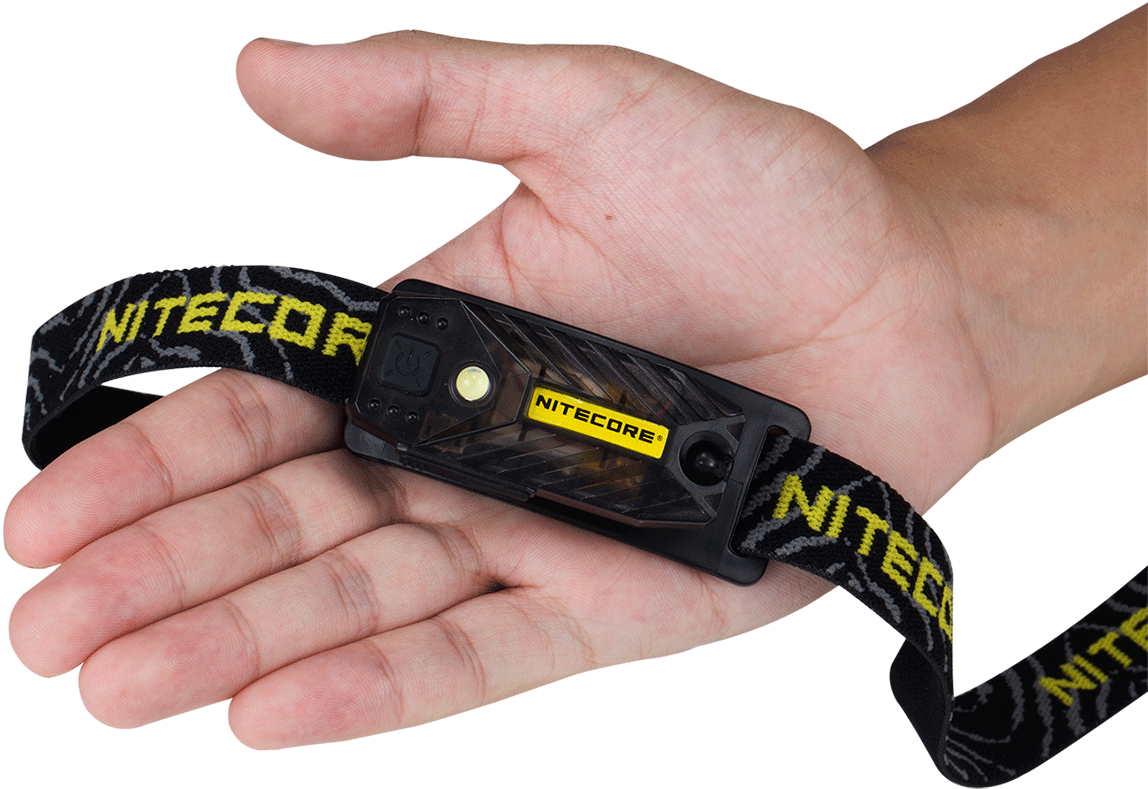 Nitecore T360 45 Lumens Usb Rechargeable Led Headlamp - Nitecore T360 Head Torch, Usb-rechargeable (1200x1200), Png Download