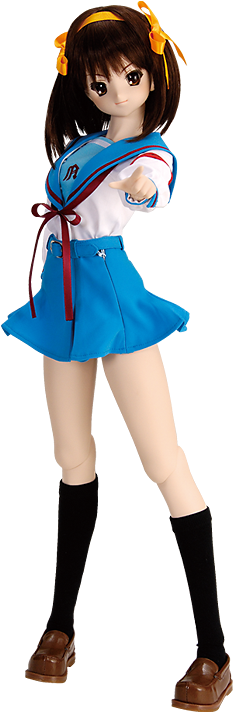 Dollfie Haruhi (540x740), Png Download
