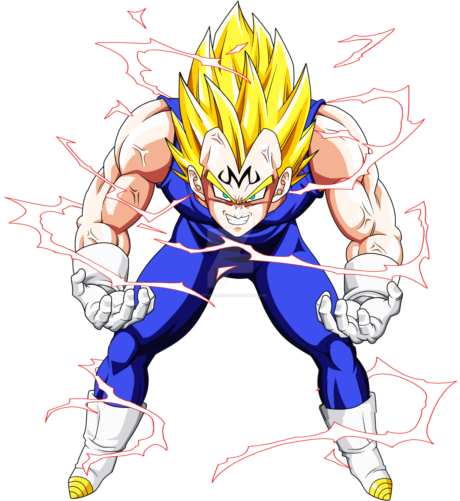 Majin Vegeta - Babidi (1600x1738), Png Download