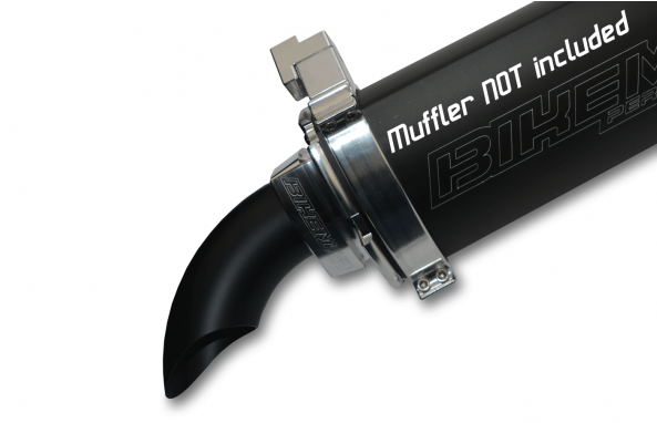 Big Mo Exhaust 90° Turn-out - Exhaust System (592x592), Png Download