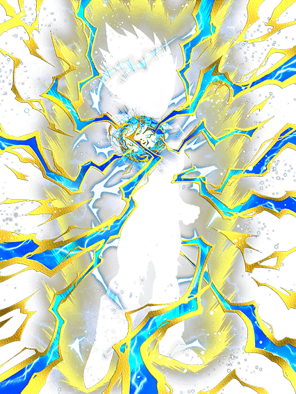 Effect For Majin Vegeta - Vegeta (426x568), Png Download