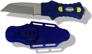 Angled Dive Knife With Hard Case - Dris Dive Gear Angled Dive Knife With Hard Case (350x350), Png Download