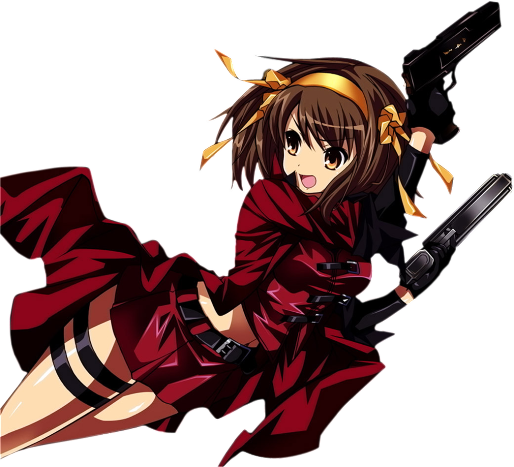 Suzumiya Haruhi Photo Suzumiyaharuhi-8 - Dante Devil May Cry 3 Fan Art Anime (1023x929), Png Download