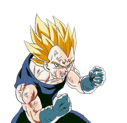 Majin Vegeta (497x409), Png Download