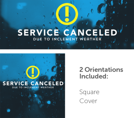 Views - - Church Services Cancelled Due To Weather (426x378), Png Download
