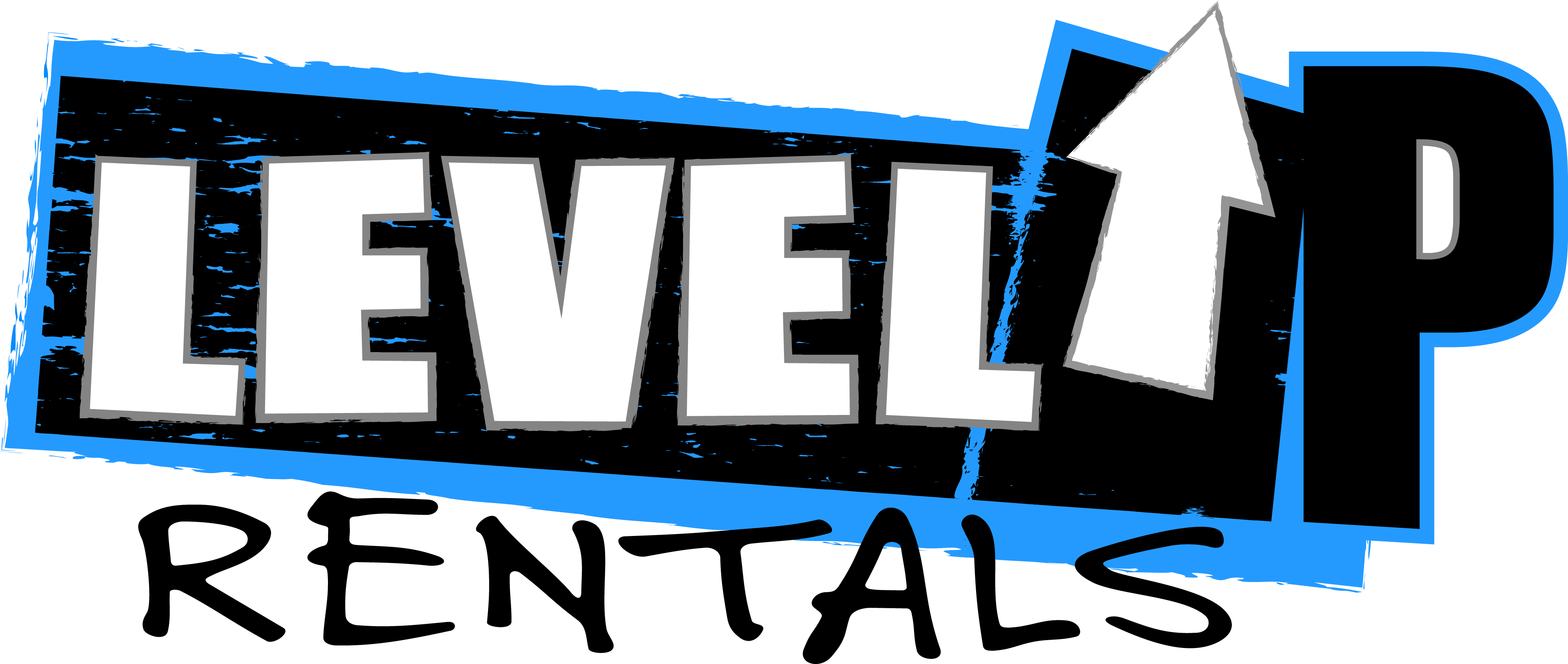 Download Level Up Rentals Logo Transparent Level Up Text Design Full Size PNG Image PNGkit