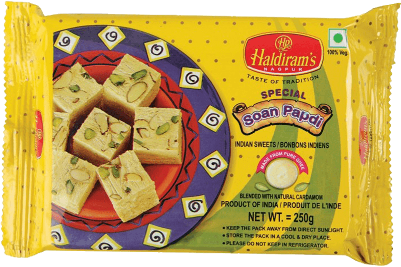 Haldirams 8-htspt - Soan Papdi (800x800), Png Download