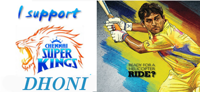 Preview Overlay - Support Chennai Super Kings (400x400), Png Download