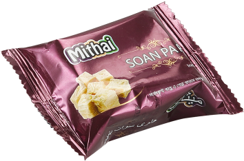 Mithai Soan Papri Indian Dessert Small Pack - Soan Papdi (375x375), Png Download