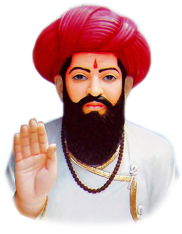 Sevalala Maharaj Color Pic - Sant Sevalal Maharaj Hd (397x481), Png Download