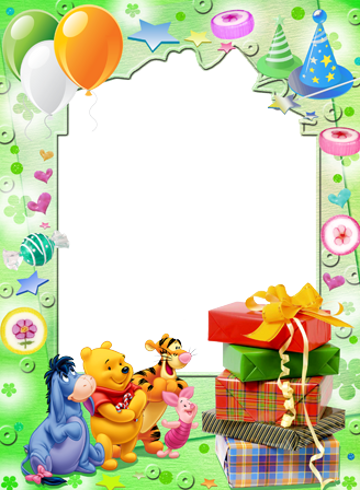 Birthday Photo Frames Birthday Photo Frames - Khung Anh Sinh Nhat (360x490), Png Download