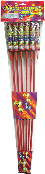 Large - Pack Of Screamers Fireworks (600x600), Png Download