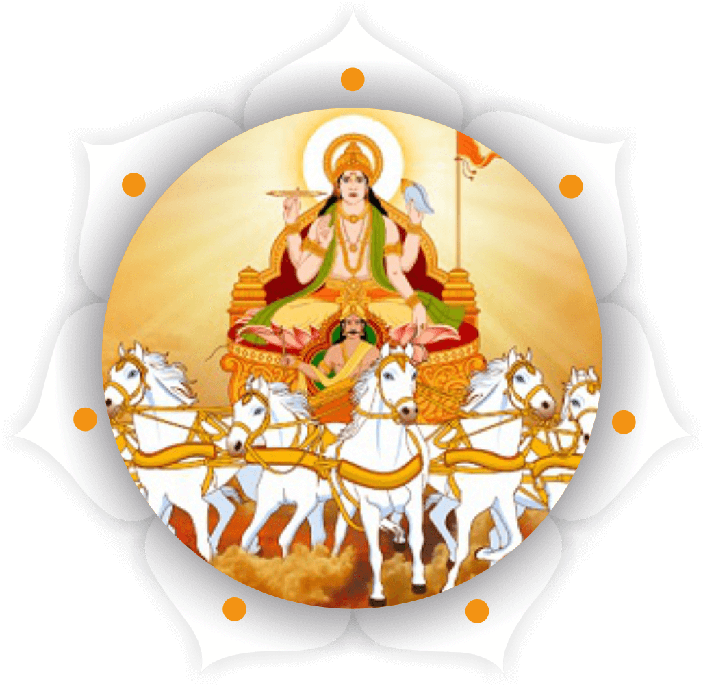 Durga Puja - Lord Suryanarayana Hd (1053x1026), Png Download