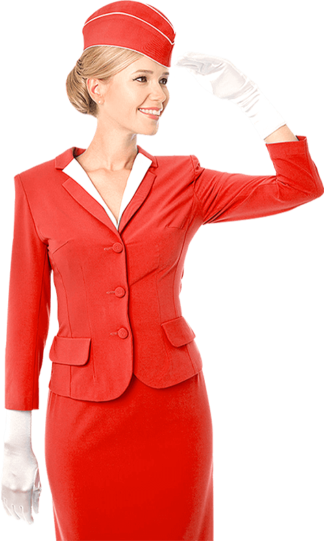 Air Hostess Transparent Image - Air Hostess Images Png (473x790), Png Download