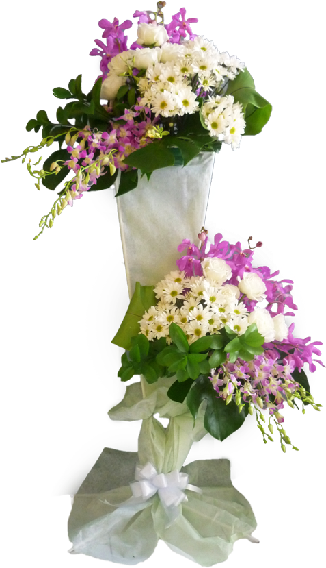 Crystal Arrangement - Flower (568x830), Png Download