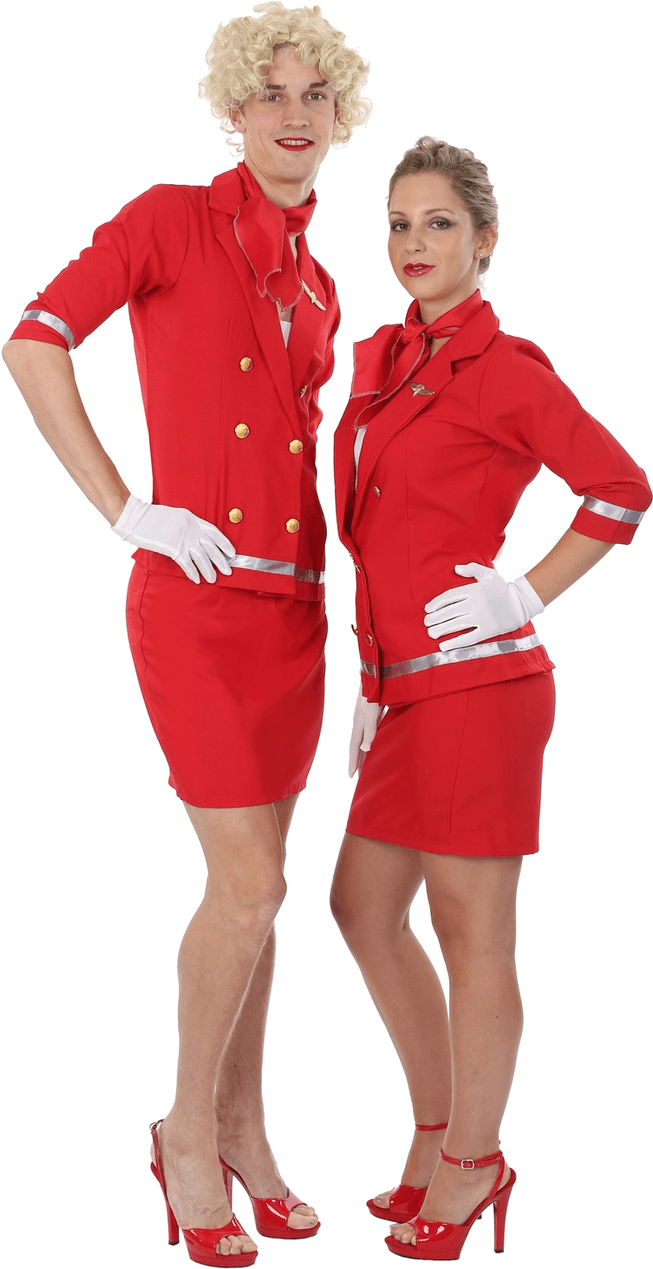 Air Hostess Fancy Dress Stag (800x1268), Png Download
