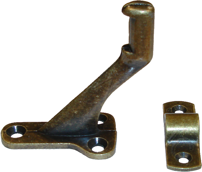 Holds A Wall Mount Rail To The Wall - Nickel (700x593), Png Download