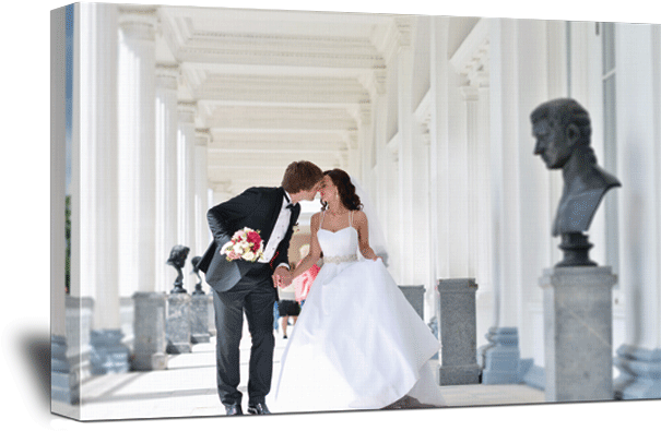 Thoughtful Wedding Anniversary Photo Canvas Gifts - Gift (800x400), Png Download
