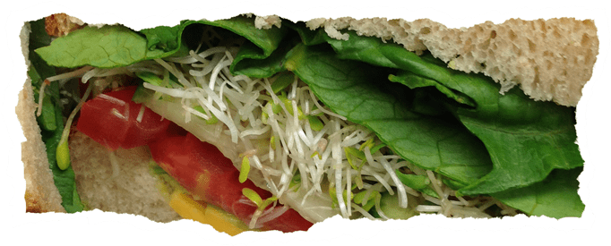 Sandwiches - Fast Food (700x292), Png Download