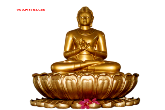 Buddha Murat Dark - Gautama Buddha (564x376), Png Download