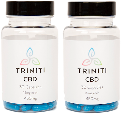 '2 Pack' 15mg Cbd Capsules - Capsule (600x600), Png Download