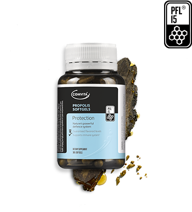 Shop Propolis Softgel Capsules Pfl 15 - Comvita Propolis Capsules Pfl30 (420x480), Png Download