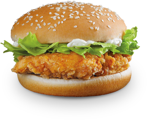 Mcspicy® - Double Mcspicy Chicken Burger (720x720), Png Download