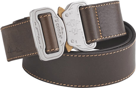 Austrialpin Cobra 38 Leather Belt Brown S (500x500), Png Download