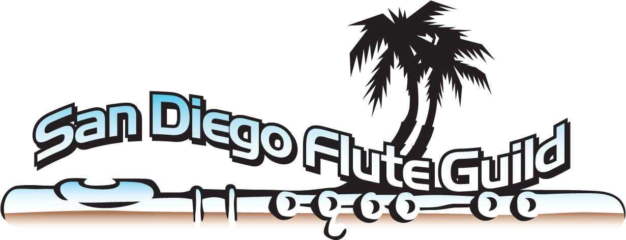 Jpg Free Stock Flute Clipart Name - San Diego Flute Guild (1250x645), Png Download