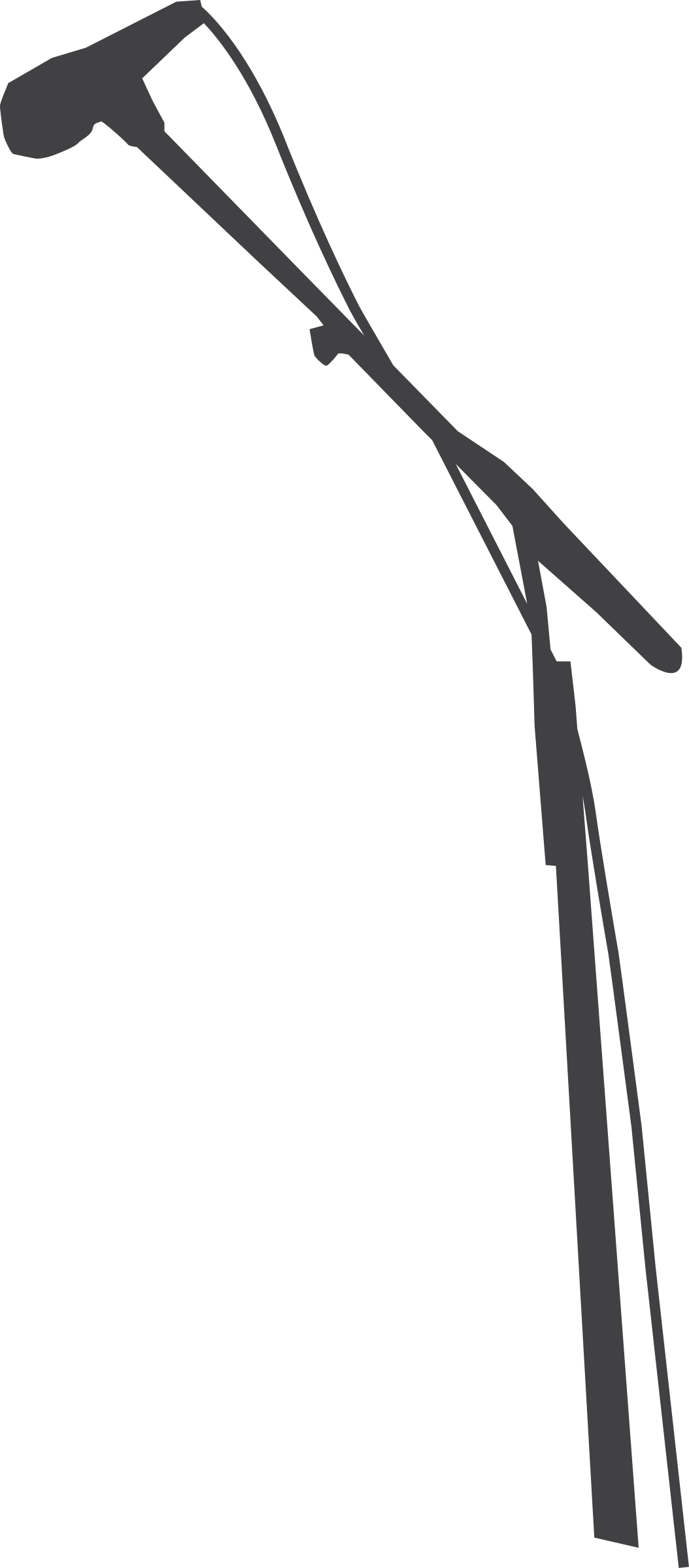 Big Image - Mike With Stand Png (1054x2400), Png Download