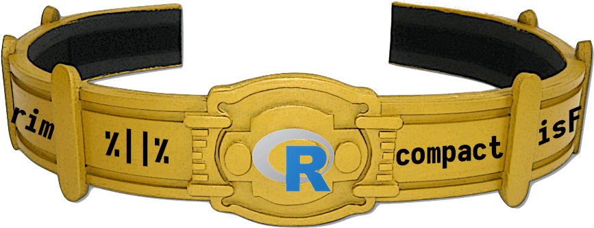 Dissecting R Package “utility Belts” - Belt (891x375), Png Download
