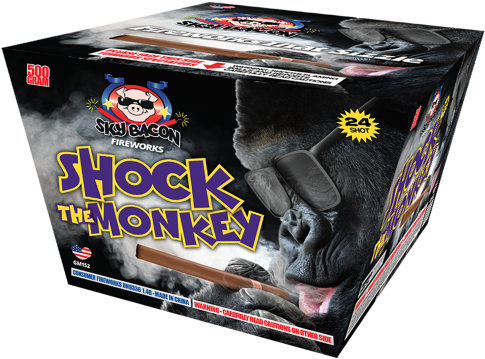 Shock The Monkey - Rubik's Cube (500x500), Png Download