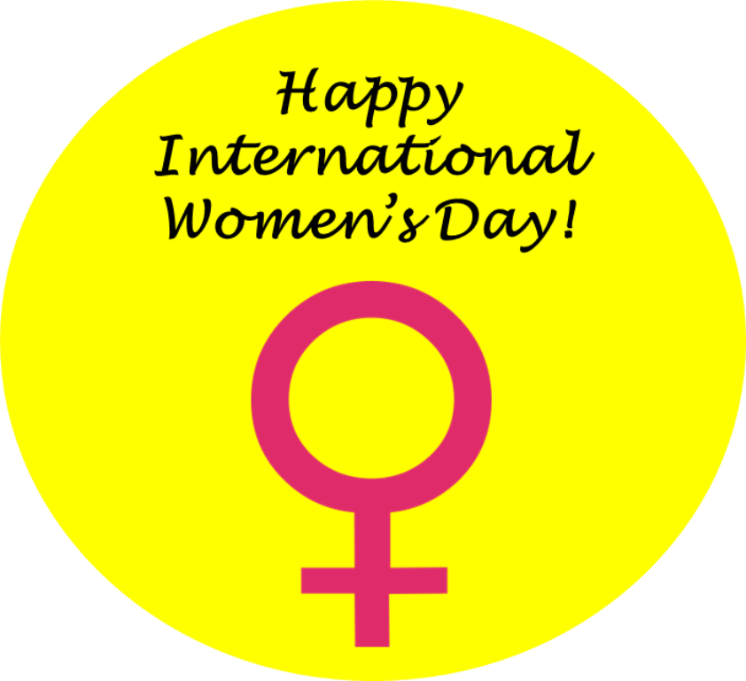 Nice Pic Of Happy International Womens Day - Happy Birthday (842x768), Png Download